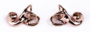 matched pair rose gold