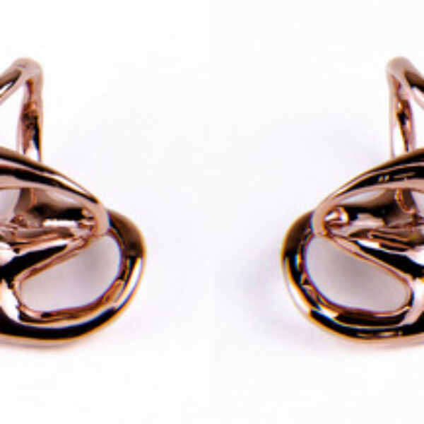 Vestibular Today - Life-Sized Matched Pair Inner Ear - Rose Gold-Plated
