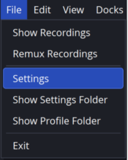 OBS HOTKEYS 1