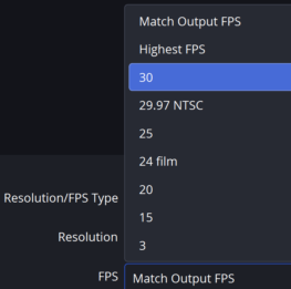 max fps 30
